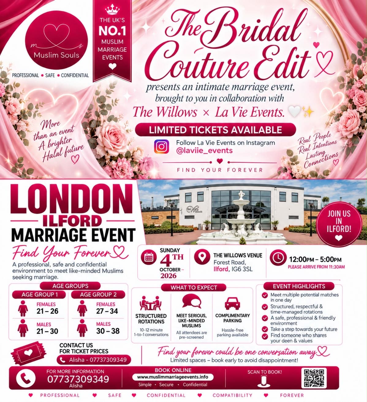 The Willows Hall, Ilford, IG3 3SL